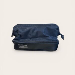 Black leather Men's Travel Bag